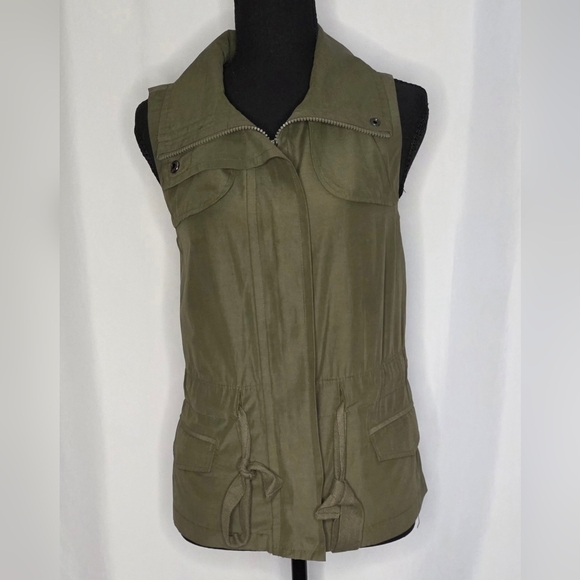 Princess Vera Wang Olive Utility Vest - Picture 1 of 5